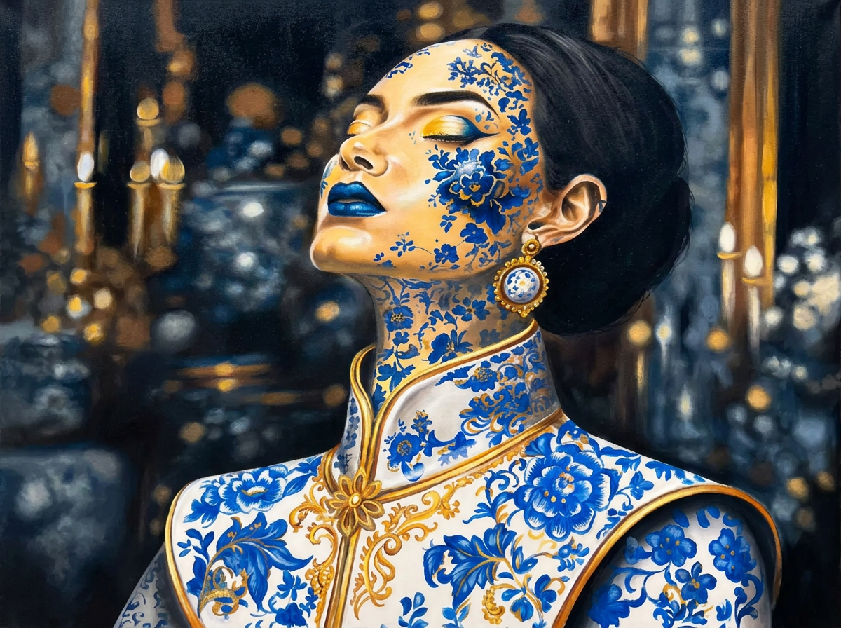 BLEU D'OR — Work Nº 001